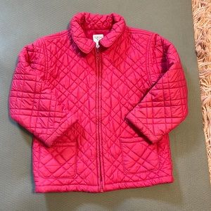 Girls size 6 Talbots Kids jacket in pink.